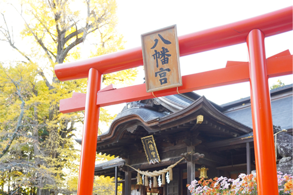 水戸八幡宮まで徒歩2分